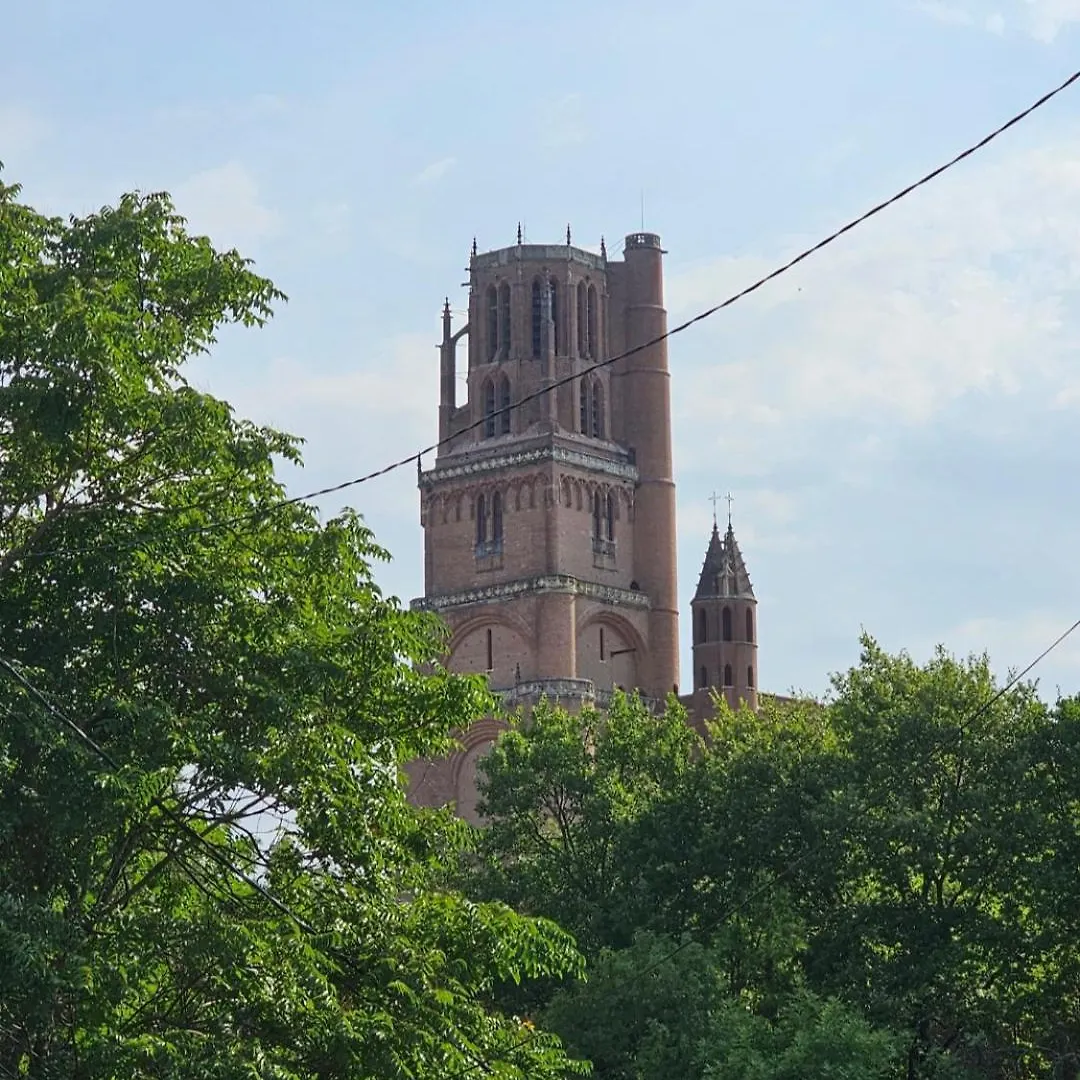 Proche Passerelle Et Cathedrale Albi 0*,